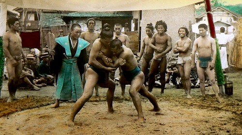 フリー写真素材|運動・スポーツ|スポーツ（その他）|歴史|相撲|日本|日本人|江南信國|