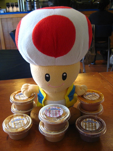 Toad hoards all the peanut butter