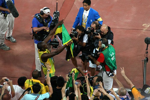 Usain Bolt - 100m Gold Medal (by niklausberger)