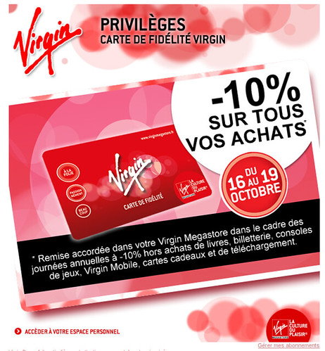 Virgin Ã  -10%