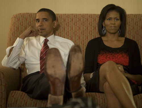 barack obama pictures of his family. (David Katz/Obama