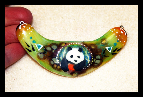 New panda pendant I will be beading this week
