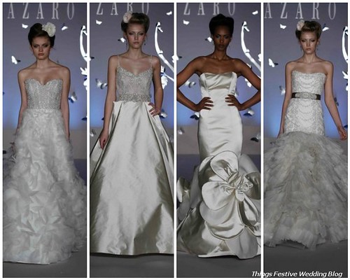 Lazaro Bridal Gowns Fresh From the Runway