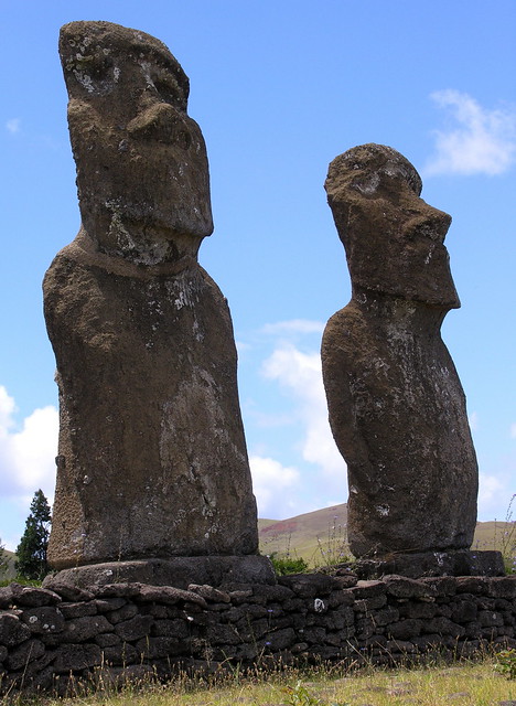 SA2010 CHILE-563 Easter Island - Ahu Akivi 智利 复活节岛