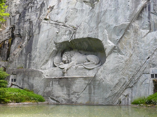 Lucerne--Swiss Lion Monument