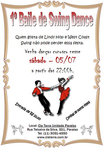 Flyer: Festa de Swing