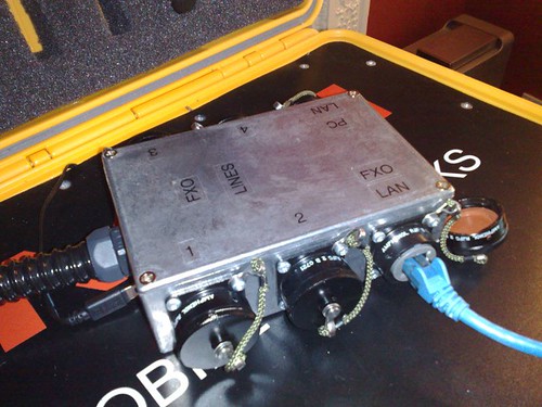 The PMN break-out box was originally designed for use in submarines.