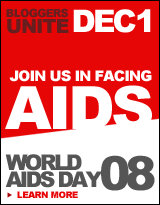 Bloggers unite against AIDS