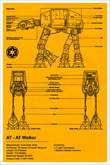 AT-AT Walker Blueprint - Star Wars