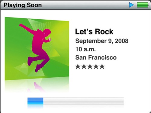 Nuevos iPods este 9 de Septiembre en conferencia de Apple: Let’s Rock