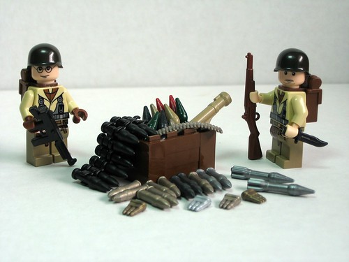 Crate full of BrickArms ordnance