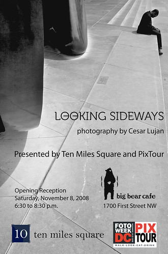 Looking Sideways poster - 150dpi