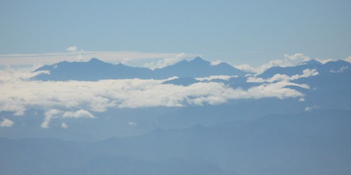 南湖大山與中央尖山
