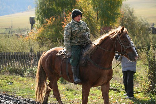 Horse rider (Altay region) ©  Pavel 
