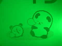 Panda on LCD