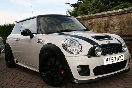 Cooper S Lowered on HR 35mm Springs with JCW Bodykit MINI Cooper Forum 