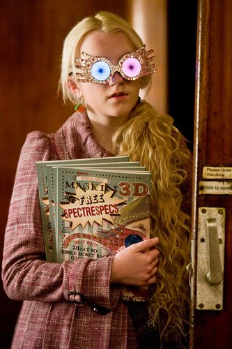 Harry Potter y el misterio del príncipe, Luna Lovegood lentes 3D