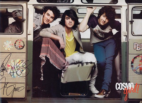 Jonas Brothers Cosmo Girl photoshoot by Peace♥Love♥Jonas.