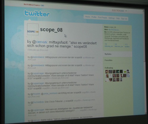 SCOPE_08: Twitter Stream #scope08