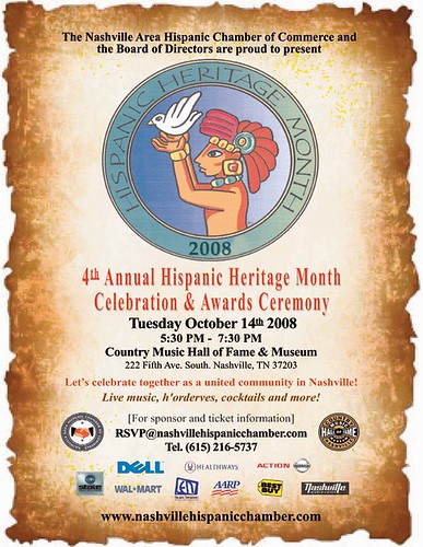 4th Annual Hispanic Heritage Month Celebration and Awards Ceremony