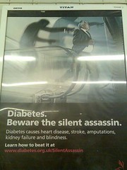 'Diabetes causes amputations', warns poster