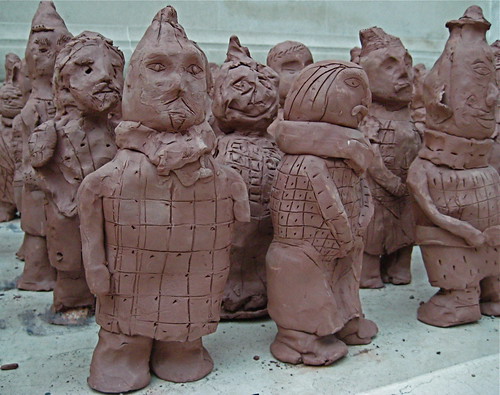 terracotta warriors china. Tiny Terracotta warriors by