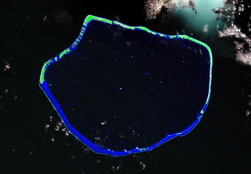 Arutua Atoll FP - Base Image From Landsat S-06-15_2000 (1-170,000)
