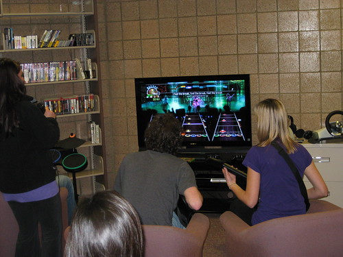 Students Playing Video Games