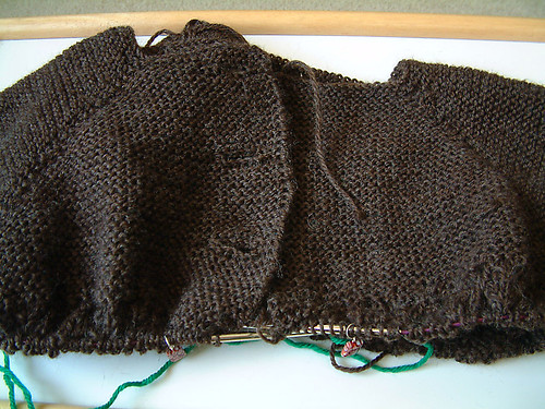 February Sweater- Collar Done