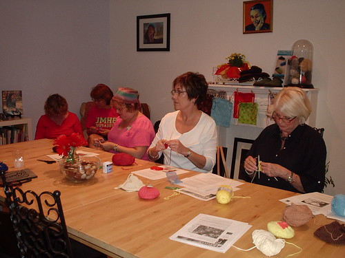 Tit Knitters at Gauge
