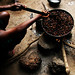 Sierra Leone - Roasting Palm Seeds