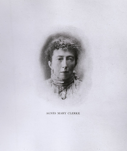 Portrait of Agnes Mary Clerke (1842-1907), Astronomer