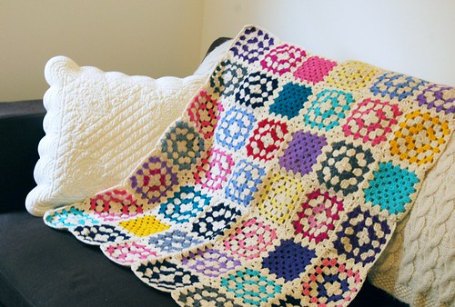 small crochet blanket