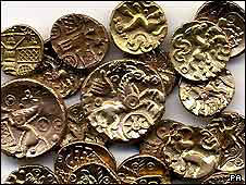 Celtic Gold Coin Hoard