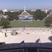 View from the Speaker of the House's private balcony at Capitol Building