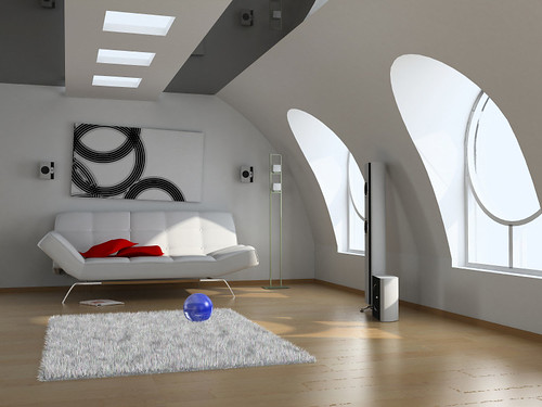 interior design living room, loft pic-1