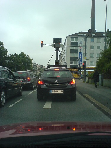 Streetview-Auto in Wuppertal
