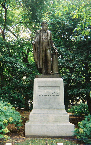 Samuel F.B. Morse Statue, Central Park, NYC by smaginnis11565.