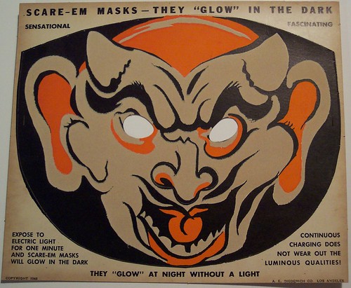 Vintage Halloween Devil Mask