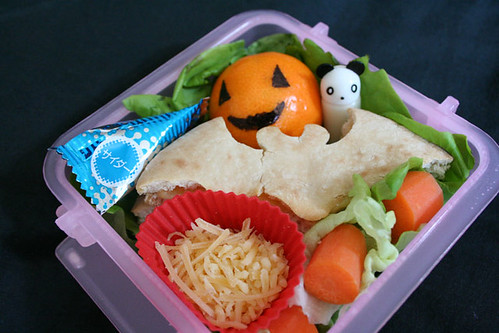 Halloween Bento #12 (Snack-size) 29.10.2008