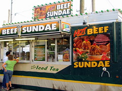 100 Things to see at the fair outtake: Hot Beef Sundae
