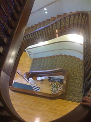 Stairway in the Courthouse in Cottonwood Falls, Kansas