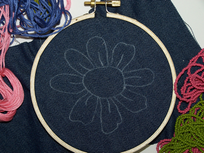 Beaded Embroidery Tutorial