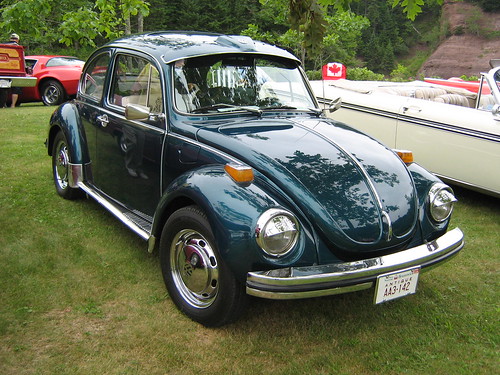 1973 Volkswagen Super Beetle model 1303 JarvisEye Tags auto show car club 