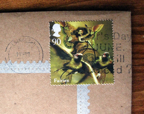 UK Fairies stamp