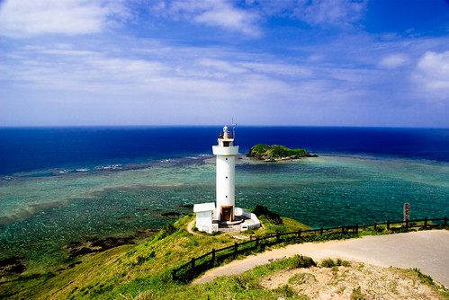 The lighthouse which watches paradise