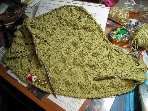 lace leaf shawl 2 (2)