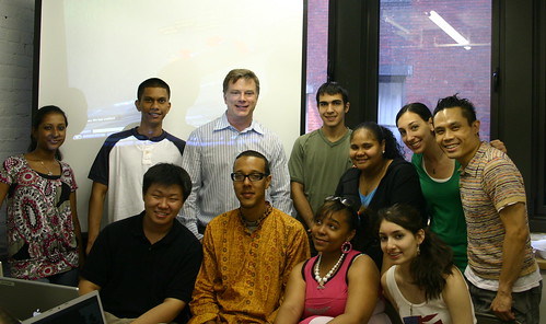 M Linden with IDT Participants