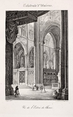 Amiens02- Vista de la entrada del coro