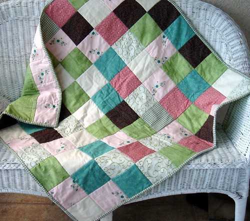 girls patchwork quilt